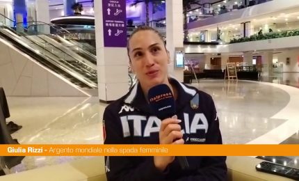 Rizzi "Non posso che essere contenta per l'argento mondiale"