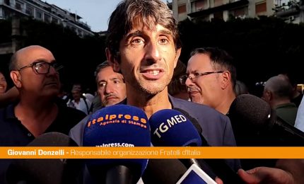Donzelli "Via D'Amelio luogo sacro, contro la mafia bisogna stare tutti insieme"