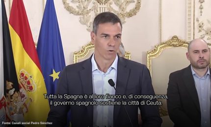 Crisi Ceuta, Sanchez "Attacco all'integrit&agrave; della Spagna, useremo ogni risorsa"