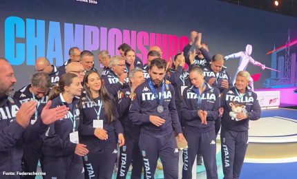 Subito tre argenti per l'Italscherma ai Mondiali di Hong Kong