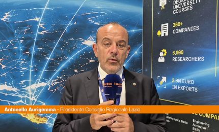 Aurigemma "Il Lazio a Farnborough per valorizzare l'eccellenza dell'aerospazio"