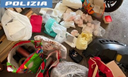 Scoperto un deposito con 3,5 kg di cocaina, arrestato 59enne catanese