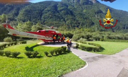 Maltempo, in Val Seriana soccorsi 29 persone ed un cane rimasti bloccati