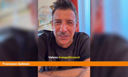 Gabbani "Malore per stanchezza e caldo ma sto bene, stasera sul palco"