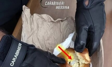 Cocaina nascosta nella brioche per un conoscente ricoverato, 39enne arrestata a Messina