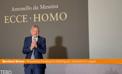 Meeting Rimini, Scholz "Grati per l'esposizione dell'Ecce Homo"