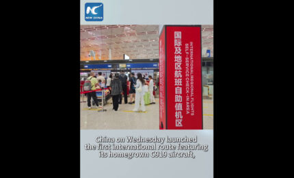 Cina, inaugurata prima rotta internazionale con C919 costruito nel Paese