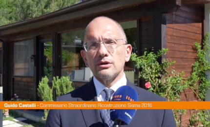 Sisma 2016, Castelli "Resta molto da fare ma la ricostruzione ha cambiato passo"