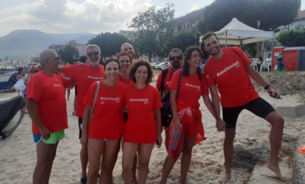 Dalla leucemia alla rinascita, Federico attraversa lo Stretto in 43 minuti