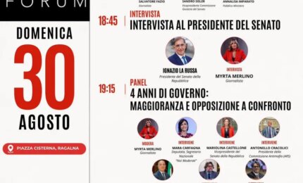 Etna Forum, gran finale a Ragalna: intervista ad Ignazio La Russa
