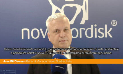 Novo Nordisk, Olesen "Impegno per la sostenibilit&agrave; sociale e ambientale"