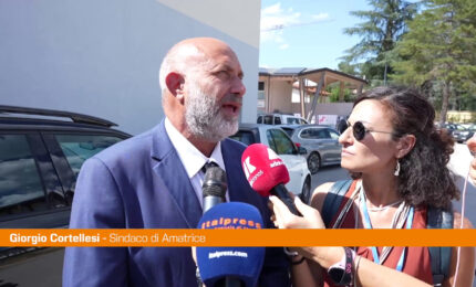 Sisma 2016, sindaco di Amatrice "C'&egrave; tanta voglia di rinascere"