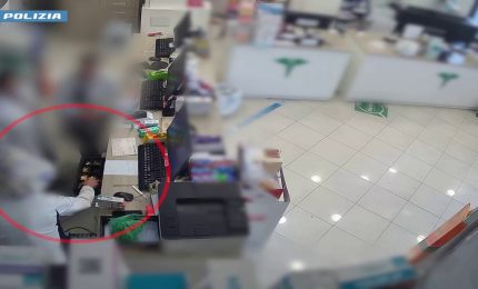 Rapina in una farmacia, un arresto a Catania