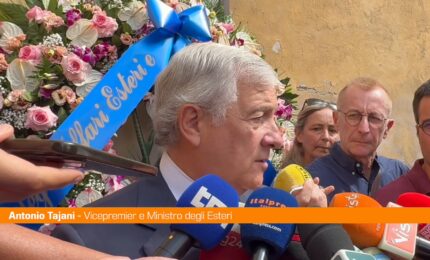 Tajani "Emma Bonino ha combattuto per un'Europa federale"
