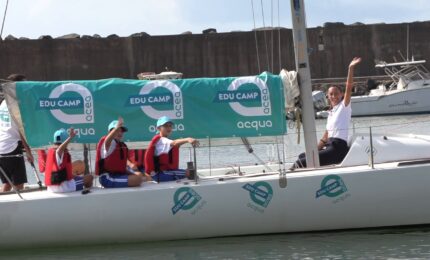 Educazione idrica, vela e sostenibilit&agrave; per i giovani, al via l'Edu Camp di Acea