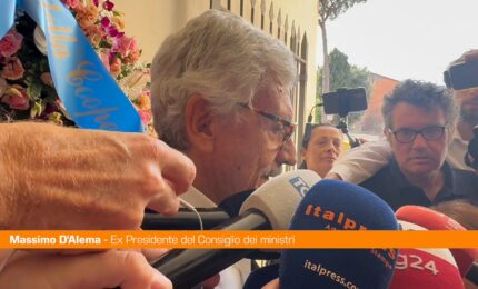 D'Alema "Di Emma Bonino mancher&agrave; il suo femminismo determinato"