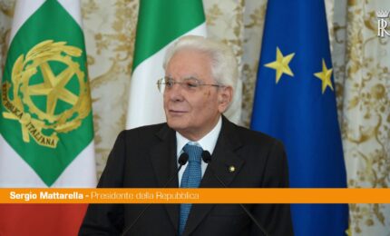Mattarella "Teatro indispensabile per la nostra civilt&agrave; e crescita nostro Paese"