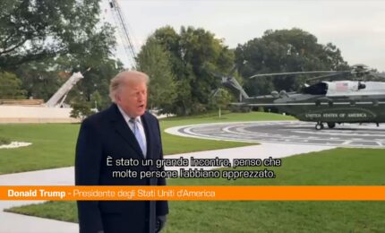 Trump "Con Xi Jinping &egrave; stato un grande incontro"