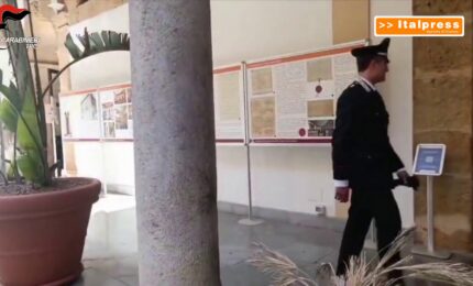 Traffico illecito di beni culturali, operazione dei Carabinieri a Palermo