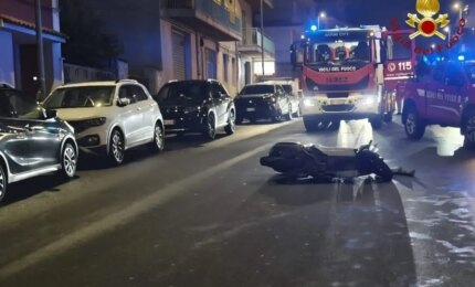 86enne investito da uno scooter a Ragusa mentre usciva da una farmacia