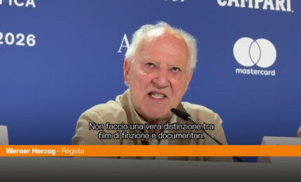 Venezia, Herzog "Non faccio distinzione tra film di finzione e documentari"