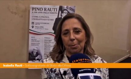 Centenario Rauti, la figlia Isabella &ldquo;Visione profetica, ancora attuale"