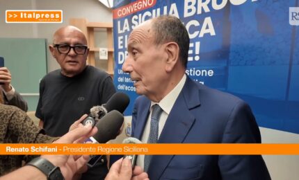 Schifani "Bisogna essere uniti nel contrasto al cambiamento climatico"