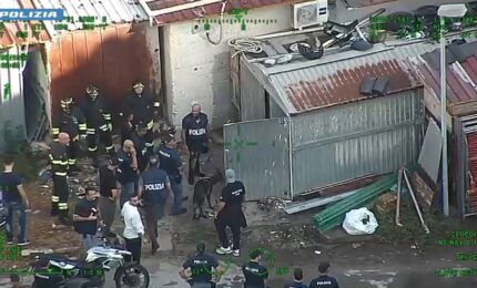 Blitz nel quartiere Falsomiele di Palermo dopo sassaiola contro polizia