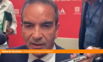 Occhiuto "Non ho l'ambizione di guidare Forza Italia"