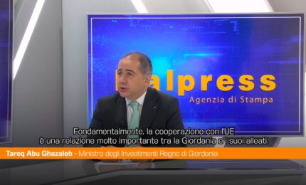 Giordania, Ministro Abu Gazaleh "Noi gateway sicuro per le imprese italiane"