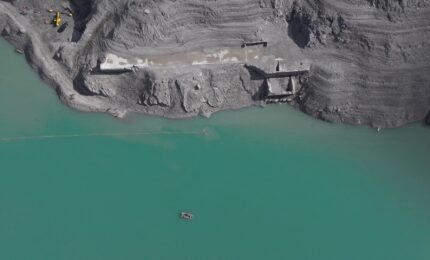 Diga di Cancano, in Valtellina A2A rimuove i sedimenti con il robot Teti