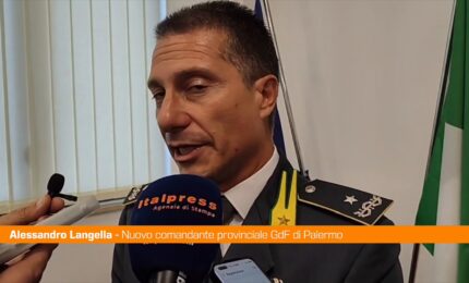 Gdf, Langella &ldquo;A Palermo massimo impegno contro le ricchezze illecite&rdquo;