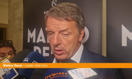 Centrosinistra, Renzi"Non basta parlare male di Meloni, servono idee per futuro"