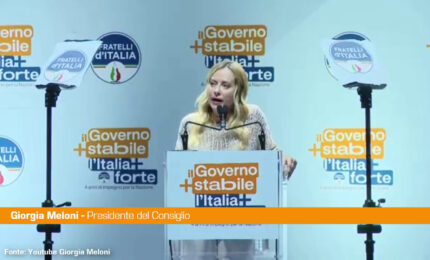 Meloni "Femminicidio esiste, si uccide una donna perch&eacute; vuole essere libera"
