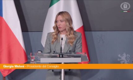 Energia, Meloni "Ringrazio chi fa uno sforzo a favore di famiglie e imprese"