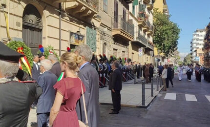 A 44 anni dall'eccidio mafioso Palermo ricorda Dalla Chiesa, presente Piantedosi