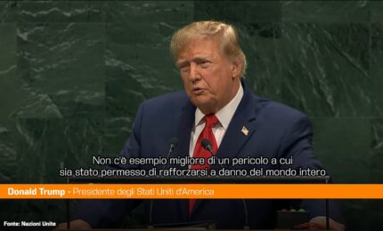Trump "L'Iran non &egrave; pi&ugrave; il bullo del Medio Oriente"