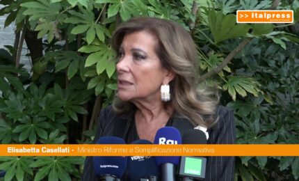 Ue, Casellati "Finalmente un'alleanza per tagliare la burocrazia"