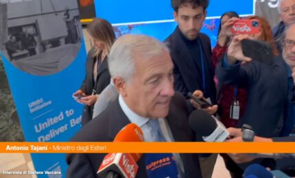 Tajani "Sostenere l'integrit&agrave; territoriale del Libano"