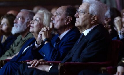 Mattarella al Teatro Massimo di Palermo, assiste alla proiezione in anteprima del film su Biagio Conte / Foto