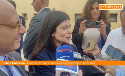Mafia-appalti, Colosimo "Presenter&ograve; relazione a ufficio presidenza"