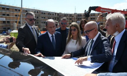 Consegna dell&rsquo;area riqualificata di via Macello Vecchio a Messina, Schifani &ldquo;Impegno del Governo per il risanamento&rdquo; / Video