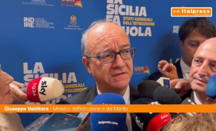 Valditara &ldquo;Su edilizia scolastica da noi interventi colossali senza precedenti&rdquo;