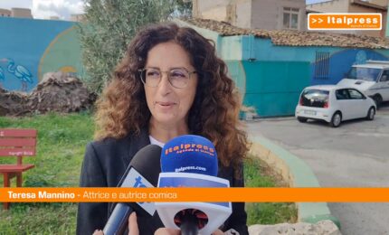 Teresa Mannino "La mia comicit&agrave; per rilancio del quartiere Danisinni a Palermo"