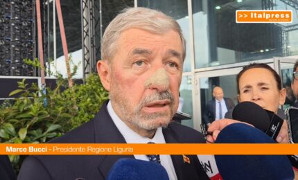 Salone Nautico, Bucci "Salis esclusa dal palco? Non so nulla"